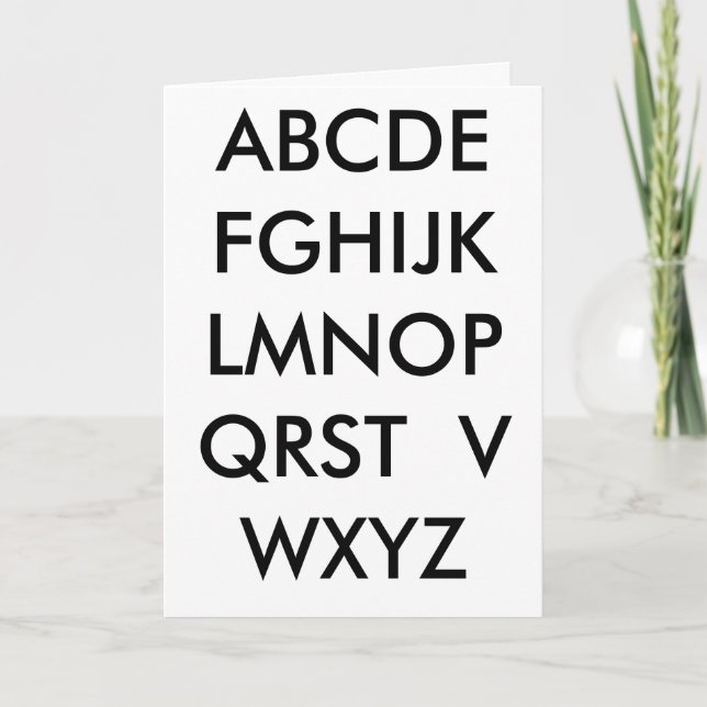 Cartão Faltando o (Frente)