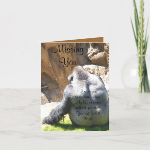 Cartão Faltando você_