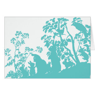 Cartão Família Bunny