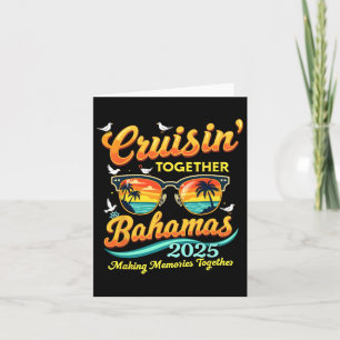 Cartão Família Correspondente Cruisin Juntos Bahamas Viag