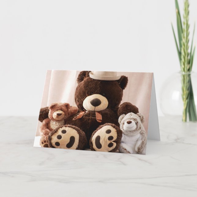 Cartão Família de Big Bear (Frente)