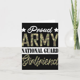 Cartão Família Militar Guarda Nacional do Exército Orgulh