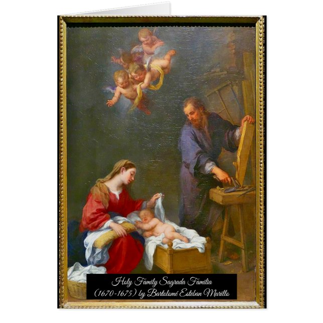 Cartão Família Santa (Frente)