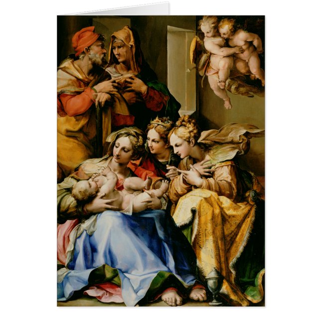 Cartão Família Santa (Frente)