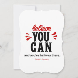 Cartão Famosa Citação Presidencial Inspiradora