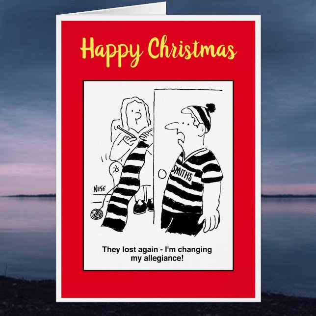 Cartão Fan de futebol quer mudar sua lealdade (Criador carregado)