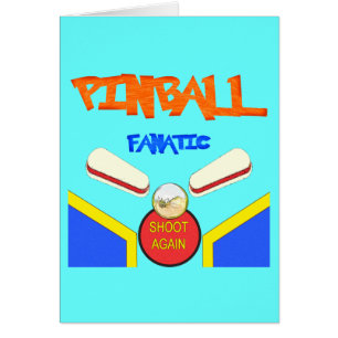 Cartão Fanático do Pinball