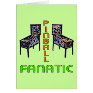 Cartão Fanático do Pinball