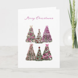 Cartão Fancy trees Card 