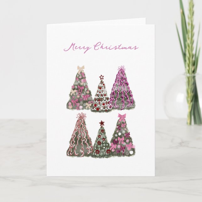 Cartão Fancy trees Card  (Frente)