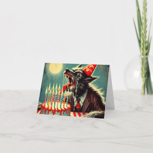 Cartão Fang-tastic Birthday