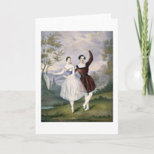 Cartão Fanny Cerrito (1817-1909) and Sigr. Guerra, in the