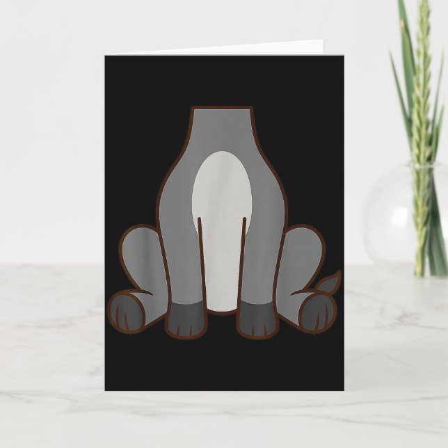 Cartão Fantasia engraçada para adultos, crianças, homens  (Frente)