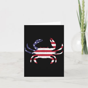 Cartão Fantasias de Caranguejo Engraçadas para Homens Mul