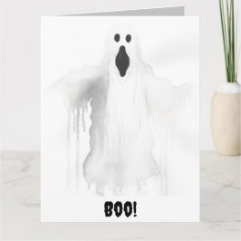 Cartão Fantasma Assustador