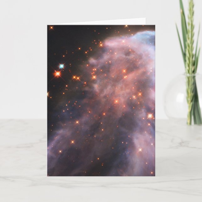 Cartão Fantasma da Nebulosa de Cassiopeia (Frente)