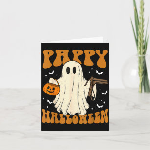 Cartão Fantasma de Halloween Pappy com espéculo enfermage