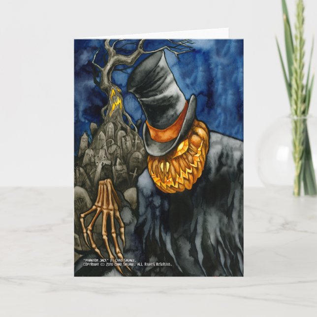 Cartão fantasma de Jack (Frente)