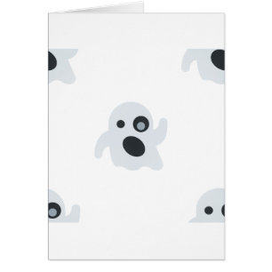 Cartão fantasma emoji