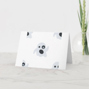 Cartão fantasma emoji