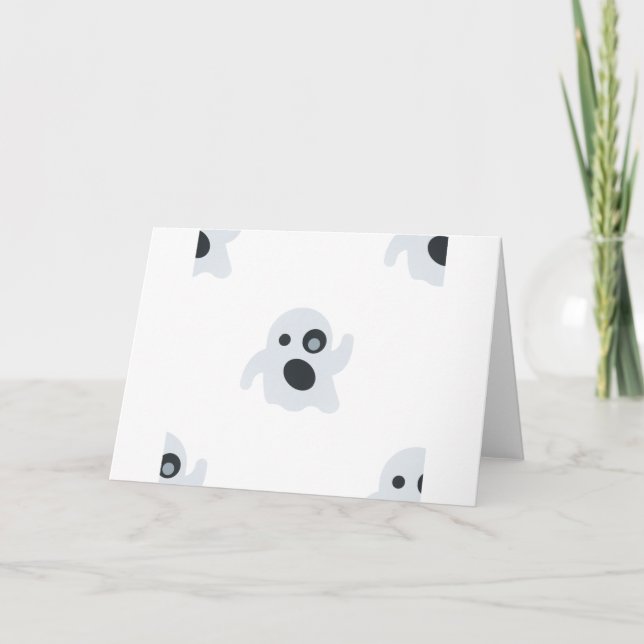 Cartão fantasma emoji (Frente)