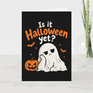 Cartão Fantasma Já É Halloween?