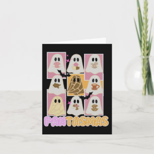 Cartão Fantasma Pão Doce Fantasma Espanhol Mexicano Hallo