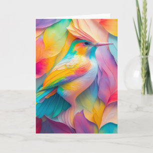 Cartão Fantasy Birds Silk Bird