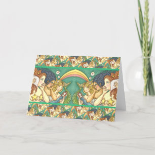 CARTÃO FANTASY MERMAID SISTERHOOD SHARING SECRET WISDOMS