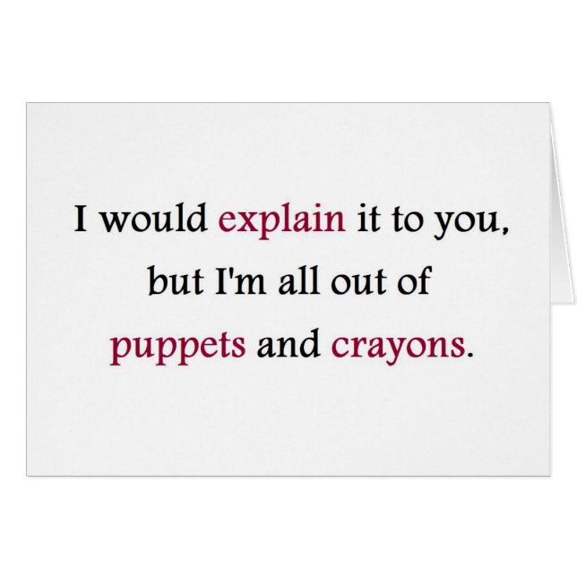 CARTÃO FANTOCHES E PASTÉIS (Frente Horizontal)