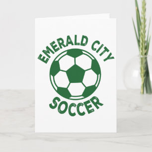 Cartão Fardo de Futebol da Cidade Esmeralda do Mágico de 