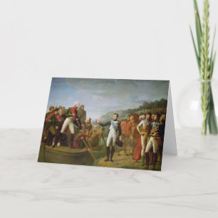 Cartão Farewell of Napoleon I  and Alexander I