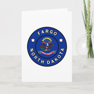 Cartão Fargo Dakota do Norte