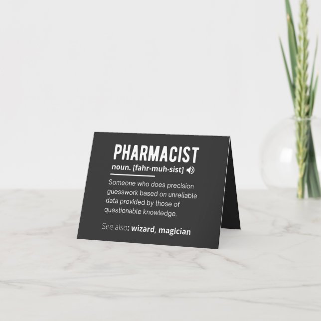 Cartão farmacêutico (Frente)