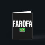 Cartão Farofa Brasil brasileiro<br><div class="desc">Farofa Brasil brasileiro</div>