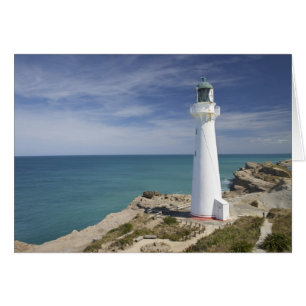 Cartão Farol Castle Point, Castlepoint, Wairarapa,