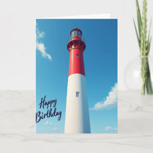 Cartão Farol de Aniversário