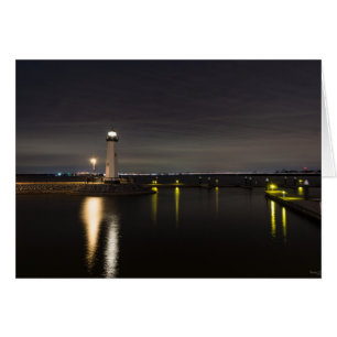 Cartão Farol de Harbor Rockwall