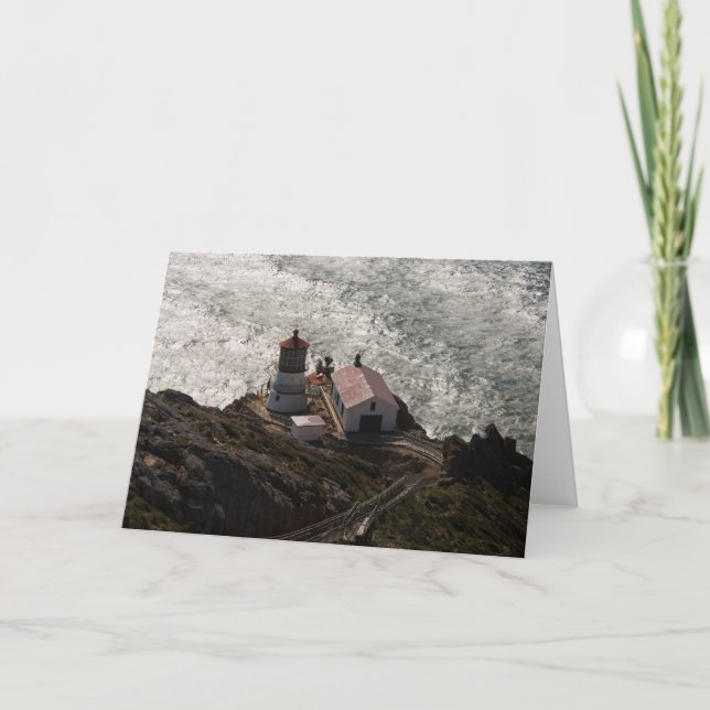 Cartão Farol de Reyes do ponto (Frente)