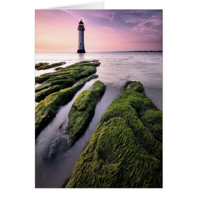 Cartão Farol Perch Rock (Frente)