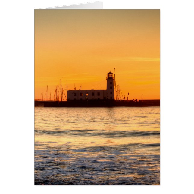 Cartão Farol Scarborough (Frente)