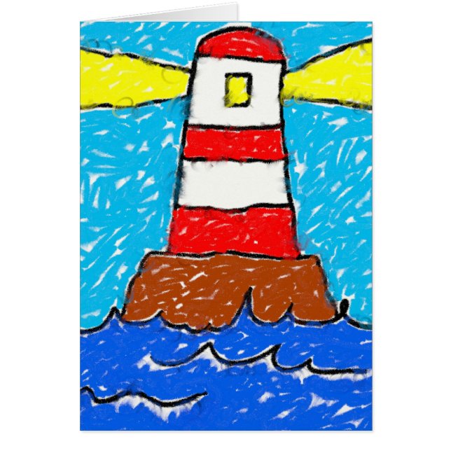 Cartão Farol Smudgy (Frente)