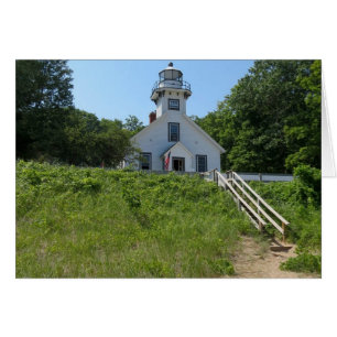 Cartão Farol velho do ponto da missão