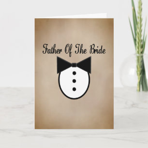 Cartão Father of the Bride
