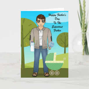 Cartão Father's Day Card for the Expectant Father