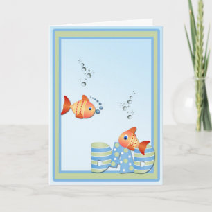 Cartão Father's Day Fish Card