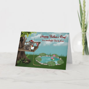 Cartão Father's Day For Son-in-Law Greeting cards