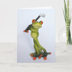 Cartão Father's Day Frog