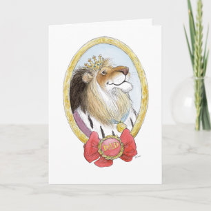 Cartão Father's Day King Lion Card