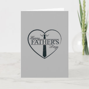 Cartão Fathers Day Smart Grey